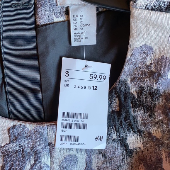 Formal Mid-Length Floral Dress NEW - Picture 7 of 7